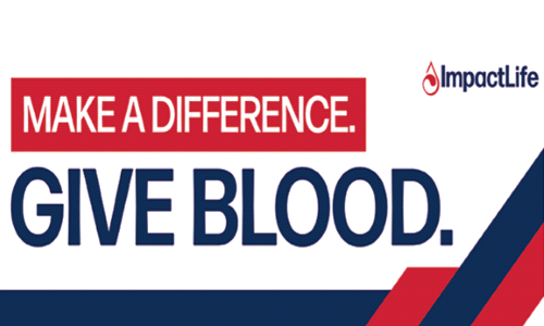                  Blood Drive on May 6
