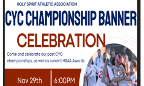 UPCOMING ATHLETIC ASSOCIATION BANNER CELEBRATION