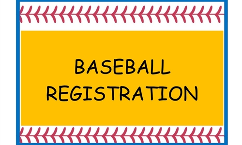 BASEBALL REGISTRATION