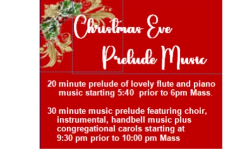  DON'T MISS CHRISTMAS PRELUDE MUSIC