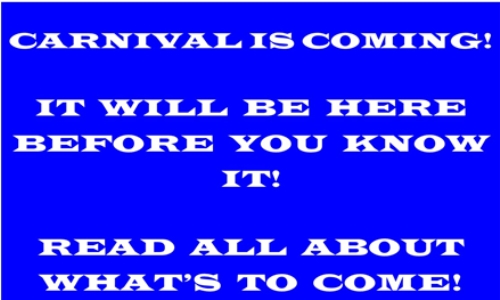 CARNIVAL NEWS