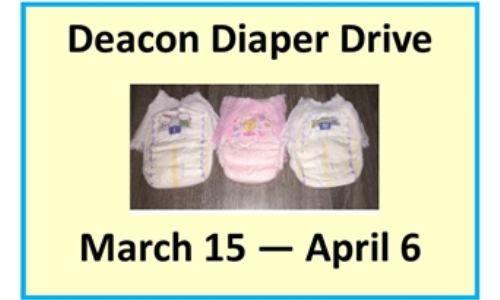 DEACON DIAPER DRIVE