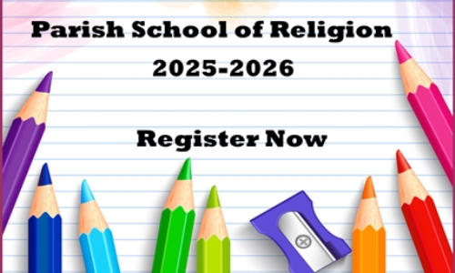 PARISH SCHOOL OF RELIGION REGISTRATION