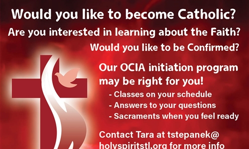 ORDER OF CHRISTIAN INITIATION FOR ADULTS