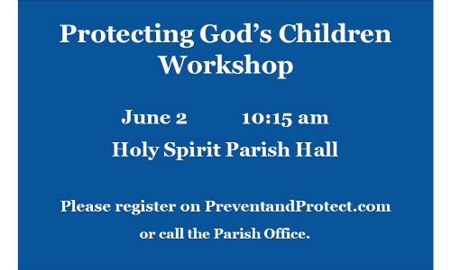        Protecting God's Children Workshop