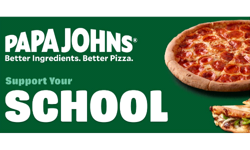 Papa John's Fundraiser for School